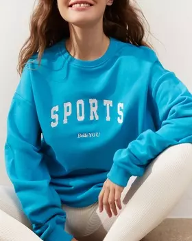 Толстовка с вышивкой SPORTS