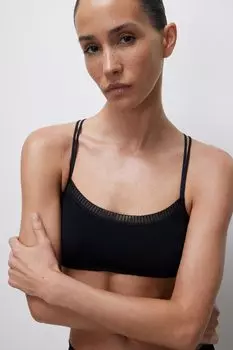 Топ из модала с узкими бретелями Bloom