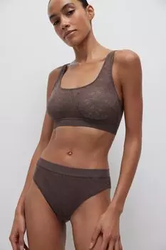 Топ кружевной с широкими бретелями Veil