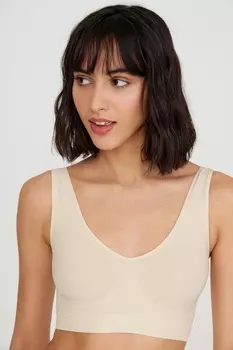 Топ на широких бретелях