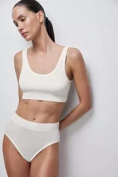 Топ на широких бретелях из бамбука belle you