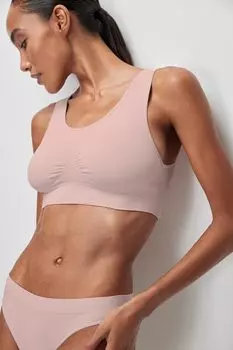 Топ на широких бретелях с чашками-вкладышами до 4XL belle you