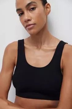 Топ на широких бретелях с чашкой-вкладышем belle you