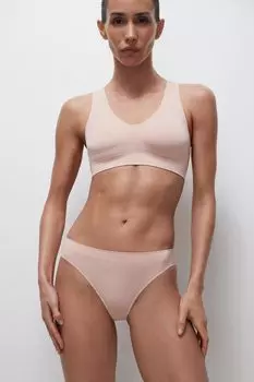 Топ на широких бретелях с V- образным вырезом до 4XL belle you