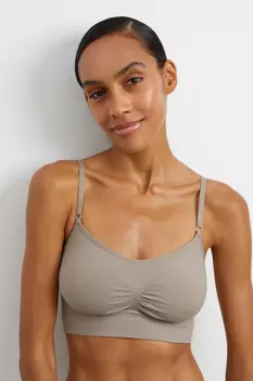 Топ на тонких бретелях с поддержкой