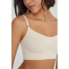 Топ на тонких бретелях с поддержкой