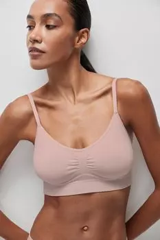 Топ на тонких бретелях с поддержкой belle you