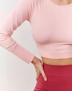 Топ с длинным рукавом