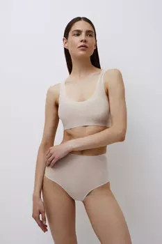 Топ с лазерным кроем с чашками Invisible belle you