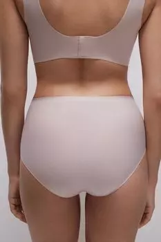 Трусы-кюлот с лазерным кроем Invisible (пудрово-розовый)