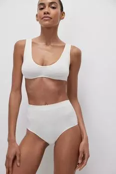 Трусы-кюлоты с высокой посадкой belle you