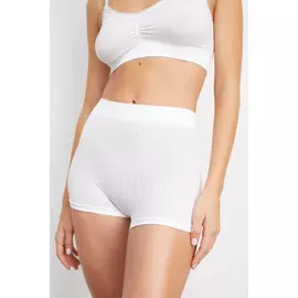 Трусы-шорты с высокой посадкой ажурное плетение