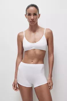 Трусы-шорты со средней посадкой belle you