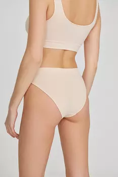 Купальные трусы-слипы с высокой посадкой belle you