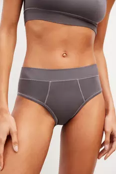 Трусы-слипы со средней посадкой из бамбука