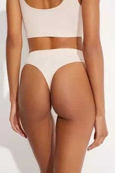 Трусы-стринг с высокой посадкой