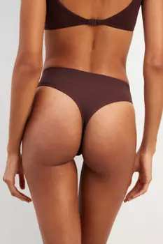 Трусы-стринг с высокой посадкой