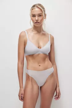 Трусы-стринги с высокой посадкой belle you