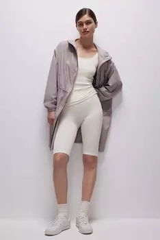 Велосипедки с высокой посадкой в рубчик belle you