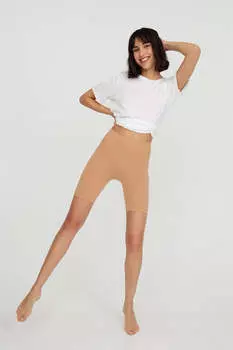 Велосипедки в рубчик удлиненные belle you