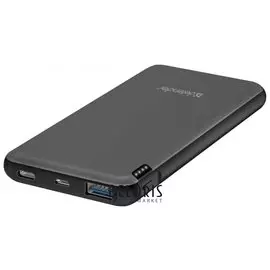 Аккумулятор внешний DEFENDER EXTRALIFE Fast 10000D, 10000 mAh, 1 USB/1 Type-C, Li-pol, серый