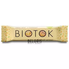 Батончик - мюсли «Biotok» Бодрый цитрус