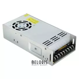 Блок питания для светодиодной ленты Ecola, 400 Вт, 220-12 В, Ip20, с вентилятором