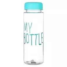 Бутылка для воды "My Bottle" с винтовой крышкой, 500 мл, синяя, 6.5х21 см