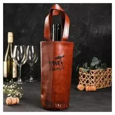 Чехол для бутылки «Wine Lover», искусственная кожа