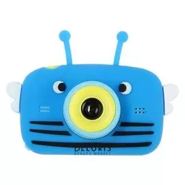 Детский цифровой фотоаппарат Children's Fun Camera Bee "Пчела", модель 4356857, синий