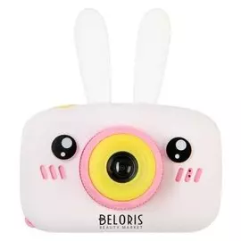 Детский цифровой фотоаппарат Kids Fun Camera Bunny "Зайчик", модель 4351777, белый