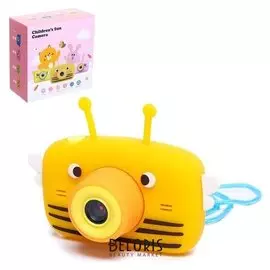 Детский фотоаппарат «Пчёлка», с селфи-камерой