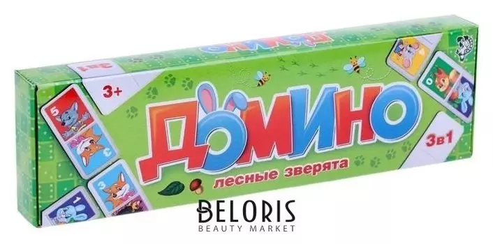 Домино Лесные зверята