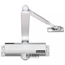 Доводчик FALCON EYE FE-B4W на дверь 65-85 кг, белый
