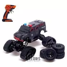 Джип радиоуправляемый «Гусеничный вездеход», 1:15, полный привод 4wd, работает от аккумулятора