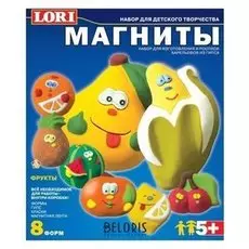 Фигурки на магнитах "Фрукты"