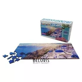 Фигурный деревянный пазл «Travel Collection» о.санторини