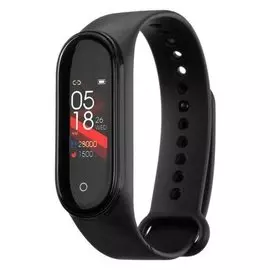 Фитнес-браслет Jet Sport Ft-4pro, дисплей 0.87", Bluetooth 4.2, 150 мач, черный