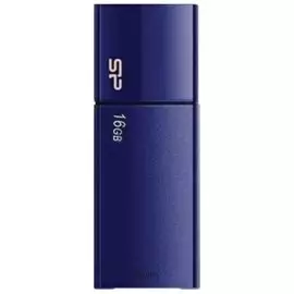 Флеш-диск 16 GB, Silicon Power Ultima U05, USB 2.0, синий, Sp16gbuf2u05v1d