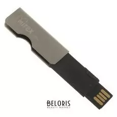 Флешка Mirex Turning Knife, 16 ГБ, чт до 22 мб/с, зап до 7 мб/с, цвет серебристый