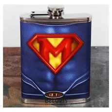 Фляжка "Superмужик", 240 мл