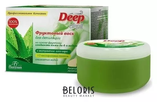 Фруктовый воск для депиляции "Алое" (Вес 350 г)