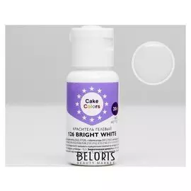 Гелевый краситель Cake Colors, ярко-белый, 20 г