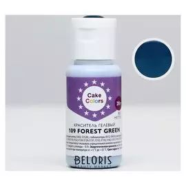 Гелевый краситель Cake Colors, темно-зелёный, 20 г