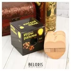 Головоломка деревянная Игры разума Сердце мудреца
