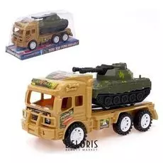 Грузовик инерционный «Автовоз», с танком