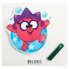 Игрушка для ванны + водный карандаш Ежик