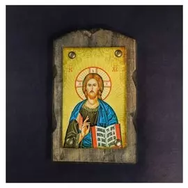 Икона над дверью под старину "Господь Вседержитель"