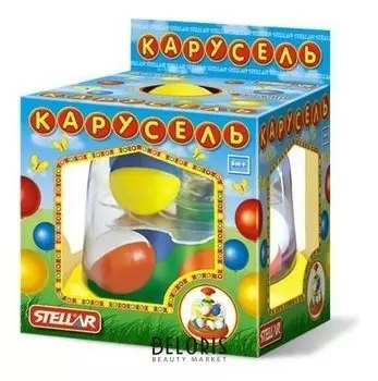 Юла карусель с шариками