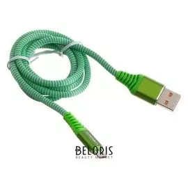 Кабель Crown Cmcu-3102m, Micro USB - Usb, 2 А, 1 м, зеленый